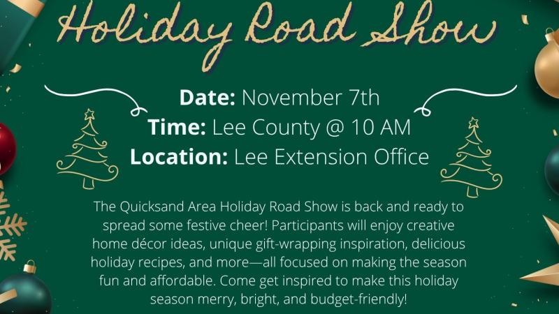Holiday road show